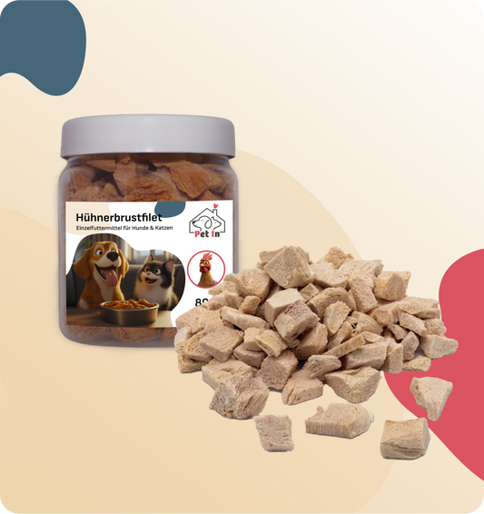 BARF SNACK | Hühnerbrustfilet gefriertrocknet