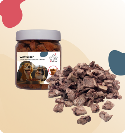 BARF SNACK | Wildfleisch gefriergetrocknet